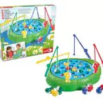 noris 606062024 Gioco di pesca, Chi ha pescato per primo tutti i pesci del suo colore