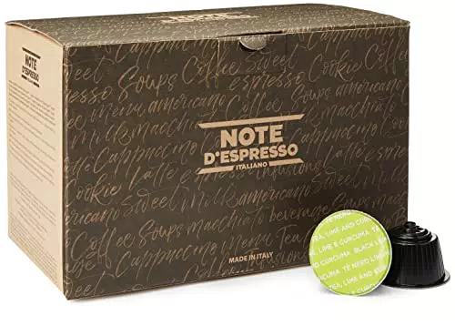 Note D'Espresso Tè ai Lamponi Rossi, Capsule Compatibili Soltanto con Sistema NESCAFE DOLCE GUSTO