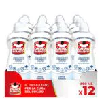 Omino Bianco - Additivo Sbiancante Bianco Vivo Gel Lavatrice, 12 pezzi