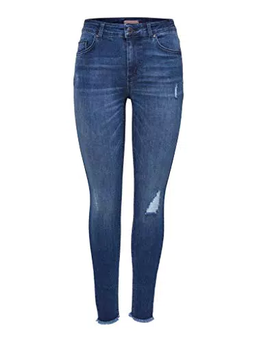 Only Jeans Skinny da donna, blu denim