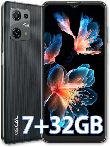Smartphone OSCAL C30, RAM 
 32GB ROM 256GB