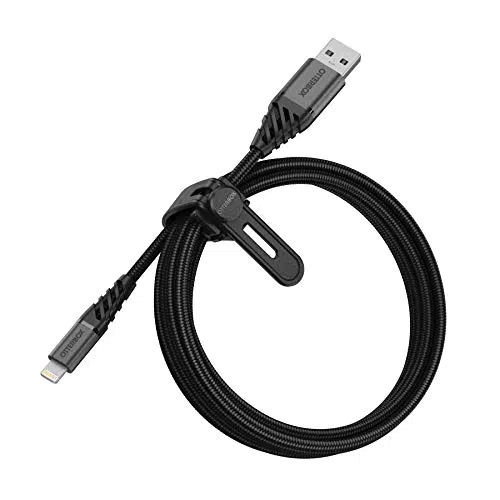 OtterBox cavo USB-A a Lightning, di ricarica Premium intrecciato e ultra resistente per iPhone e iPad