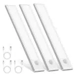 OUILA Luce Armadio Led con Sensore di Movimento, 6000k, 20.5CM