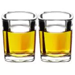 ParaCity Set di 2 Bicchieri da Shot, Bicchieri Cool da 60 ml