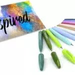 Pentel SES15C Brush Pen pennarello punta fibra flessibile 12 colori assortiti