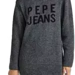 Pepe Jeans Denisse Dress, Vestito Donna, Grigio