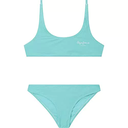Pepe Jeans Mauricia, Costume da bagno da due pezzi Bambine e ragazze