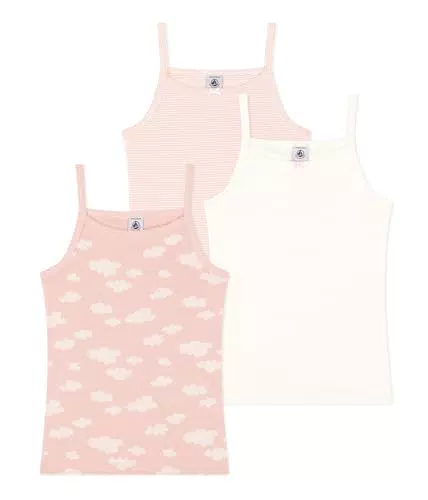 Petit Bateau A0a3n Camicie Bretelle, Variant 1, 8 Anni Bambine e Ragazze