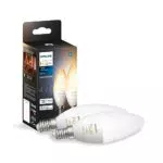 Philips Hue White Ambiance 2 Lampadine LED Smart, Bluetooh