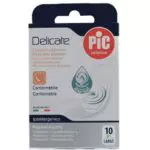 Pic Solution Cerotto Antibatterico Delicato, 10 pezzi