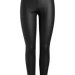 PIECES PCNEW SHINY FLEECE LEGGINGS NOOS, leggings Donna