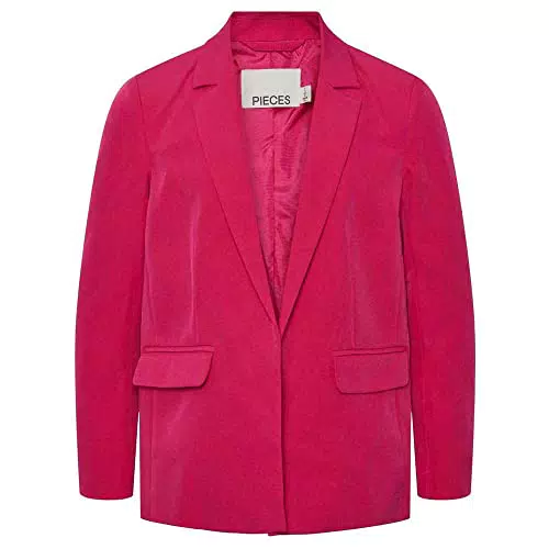 PIECES Pkbossy LS Loose Blazer Noos Tw, Viola Barbabietola