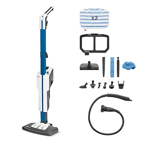 Polti Vaporetto SV620 Style, scopa a vapore con pulitore portatile integrato
