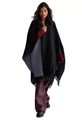 Poncho donna Liu Jo 2F3091T0300 NERO