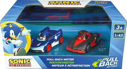 Pull and Speed P&S Sonic the Hedgehog - Sonic vs. Shadow Twinpack