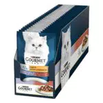 Purina Gourmet Perle Duetti di Mare Umido Gatti con Salmone e Merluzzo