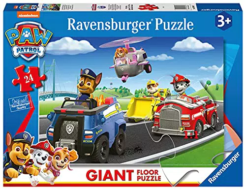 Ravensburger 030897 Paw Patrol, Puzzle 24 Pezzi Giant Pavimento
