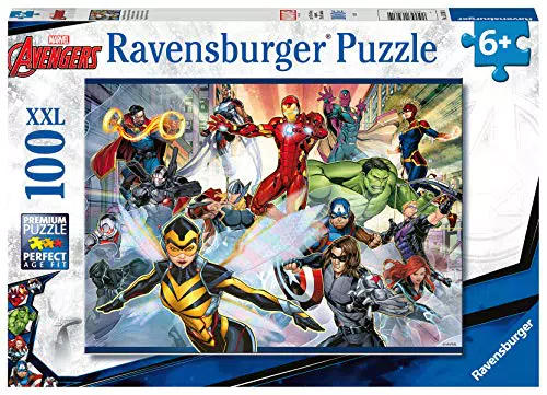 Ravensburger Marvel Avengers 100 Piece Jigsaw Puzzle for Kids Age 6 Years Up