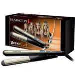 Remington Piastra per Capelli, Sleek & Curl, piastre extra lunghe 110 mm, rivestimento in Ceramica Ultra e Tormalina