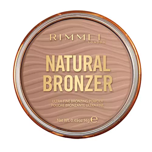 Rimmel London, Nuova Natural Bronzer, Terra Compatta Effetto Naturalmente Abbronzato