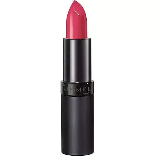 Rimmel London Rossetto in Stick Lasting Finish, Formula a Lunga Durata con Finish Luminoso