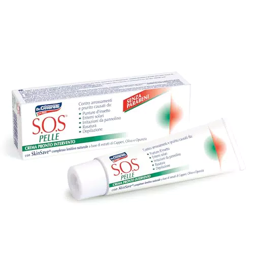 S.O.S Dr Ciccarelli, Crema Pronto Intervento, Riduce Rapidamente ed Efficacemente Rossore
