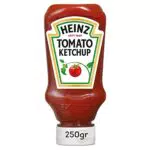 Salsa Heinz Tomato Ketchup con 50% in Meno di Sale e Zucchero 235g