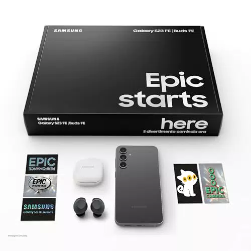 Samsung Galaxy S23 FE Graphite + Galaxy Buds FE Graphite