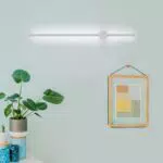 Seamoon Applique da Parete Interno, Applique Led da Parete 360°Rotante 6500K Bianco