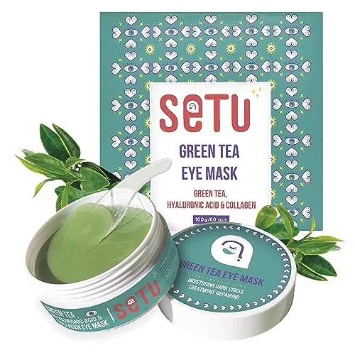 Setù - 60 Patch occhi al Thè Verde, Collagene e Acido Ialuronico