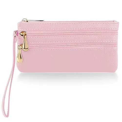simarro Portamonete Donna in pelle PU, roswa