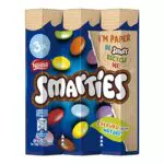 Smarties Confetti Ripieni di Cioccolato al Latte, 3 x 34g
