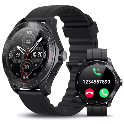 Smartwatch Uomo Donna con Alexa e Chiamate/Risposta