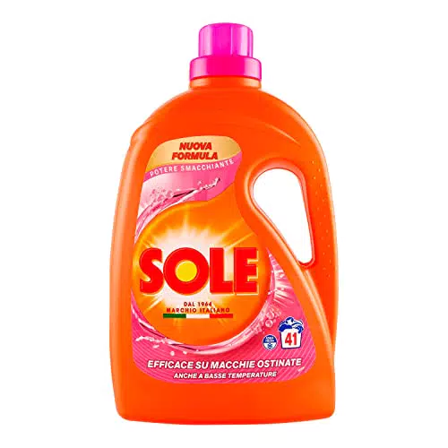 Sole Detersivo Lavatrice Liquido Potere Smacchiante Ml1845 41 Lavaggi