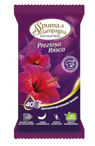Spuma Di Sciampagna Foglietti Asciugatrice Fresca Rugiada 40 Foglietti