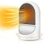 GuKKK Stufetta Elettrica 1200W, bianco
