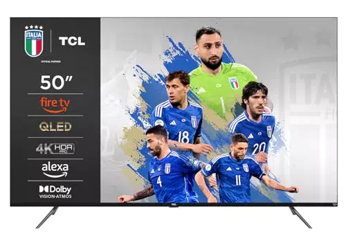 TCL 50CF630, 50" Fire TV QLED, Nero