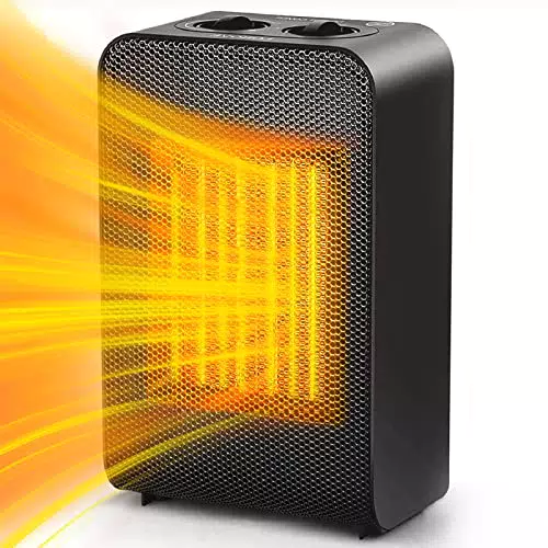 Termoventilatore elettrico in ceramica a basso consumo