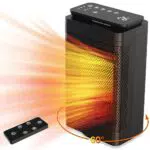 Termoventilatore Stufetta Elettrica Basso Consumo - 1500W Stufe Bagno