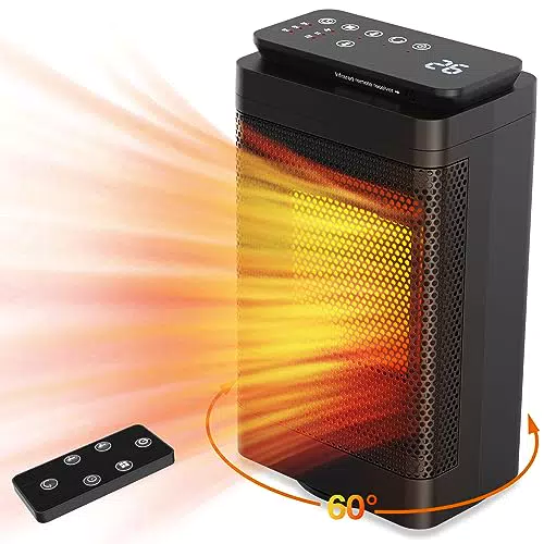 Termoventilatore Stufetta Elettrica Basso Consumo - 1500W Stufe Bagno