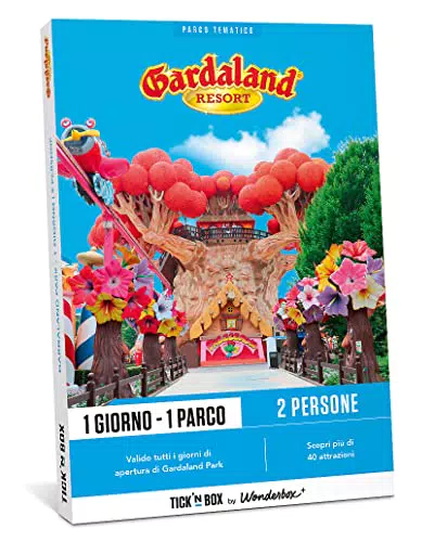 Tick&Box, Cofanetto Regalo, Gardaland Park 1 Giorno + 1 Parco