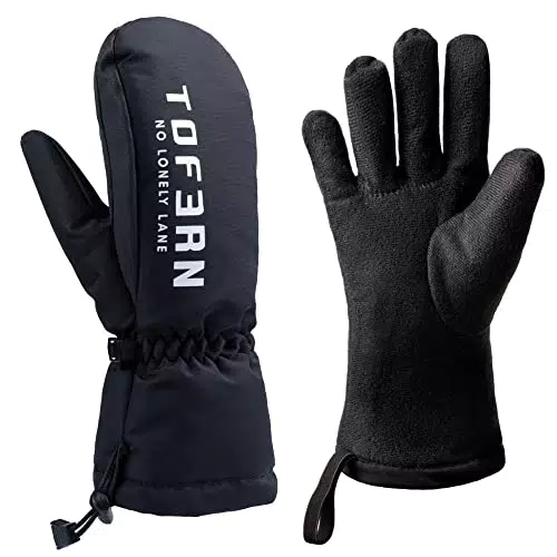 Tofern Guanti da sci unisex impermeabili e antivento