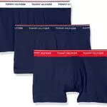 Tommy Hilfiger 3p Trunk, Uomo Boxer, Multi / Peacoat