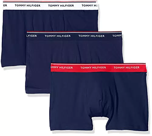 Tommy Hilfiger 3p Trunk, Uomo Boxer, Multi / Peacoat