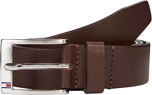 Tommy Hilfiger Cintura Uomo New Aly Belt Cintura in Pelle