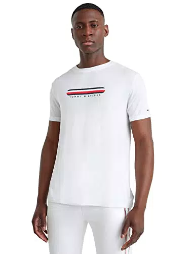 Tommy Hilfiger CN SS Tee Magliette P/E, White