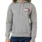 Tommy Hilfiger Felpa da uomo con Cappuccio, grigio