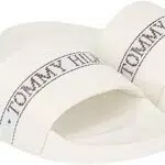 Tommy Hilfiger Pool Slide, Scivolo Donna, Bianco Anticato
