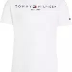 Tommy Hilfiger T-shirt Maniche Corte Bambini Unisex Essential Tee Scollo Rotondo