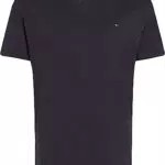 Tommy Hilfiger Boys Basic VN Knit S/s Maglietta, Blu